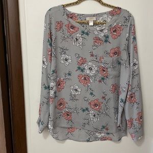 Loft Floral Blouse